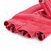 Stylish PU Leather Boxing Training Gloves - Red (Pair)
