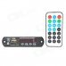 Bluetooth MP3 Decoding Board Module w/ SD Card Slot / USB 2.0 Port / FM / Remote - Black + White Bluetooth MP3 Decoding Board Module w/ SD Card Slot / USB 2.0 Port / FM / Remote - Black + White