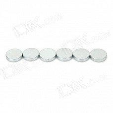 Car Oil Filter Super Strength Magnets - Silver (6 PCS)