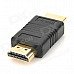 GreenConnection 20102 HDMI Male to Male Adapter - Black + Golden GreenConnection 20102 HDMI Male to Male Adapter - Black + Golden