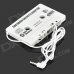 Car Cassette Tape Adapter Transmitters for MP3 / CD / DVD Player - White (3.5mm Plug) Car Cassette Tape Adapter Transmitters for MP3 / CD / DVD Player - White (3.5mm Plug)