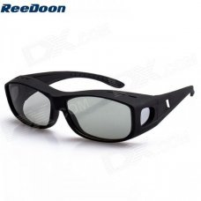 Reedoon 9755 Circularly Polarized 3D Non-Flash Glasses for TCL / LG 3D TV - Black Reedoon 9755 Circularly Polarized 3D Non-Flash Glasses for TCL / LG 3D TV - Black