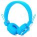 Kanen IP-850 Foldable Headset Headphone w/ Microphone - Blue + Silver (3.5mm Plug / 153cm-Cable) Kanen IP-850 Foldable Headset Headphone w/ Microphone - Blue + Silver (3.5mm Plug / 153cm-Cable)