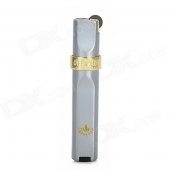 1601 Windproof Butane Jet Lighter - Silver