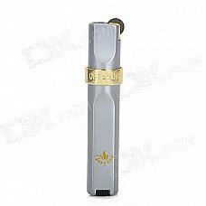 1601 Windproof Butane Jet Lighter - Silver