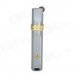 1601 Windproof Butane Jet Lighter - Silver