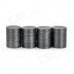 12 x 1.5mm Ferrite Magnet Ring - Black (40PCS)