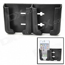 Multi-Function Car PVC Stand for Iphone 4 / Cell Phone / GPS / Name Card - Black Multi-Function Car PVC Stand for Iphone 4 / Cell Phone / GPS / Name Card - Black