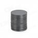 Round Shaped Ferrite Magnet for Electronic DIY - Black (16 x 1.5mm / 10 PCS)
