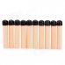 Soft Foam Bullets Whistle for Gun Pistol Toy - Orange + Black (10PCS)