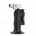 1300 Degree Welding Gun / Windproof Butane Jet Lighter - Black + Silver