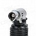 1300 Degree Welding Gun / Windproof Butane Jet Lighter - Black + Silver