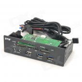 STW STW-3025A 5.2" Hardware Projector USB 3.0 + HD Audio + 2.1A Out + Multi-Function Card Reader