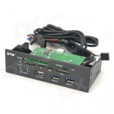 STW STW-3025A 5.2" Hardware Projector USB 3.0 + HD Audio + 2.1A Out + Multi-Function Card Reader STW STW-3025A 5.2" Hardware Projector USB 3.0 + HD Audio + 2.1A Out + Multi-Function Card Reader