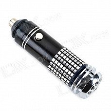 Compact Impulse Anion Oxygen Bar Car Air Freshener - Black + Silver (12V) Compact Impulse Anion Oxygen Bar Car Air Freshener - Black + Silver (12V)