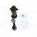 Portable Fire Hydrant Style 2-Mode Plastic USB Fan - Green