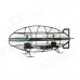 SH 6045 3.5-CH Double Shaft Remote Control Airship w/ Gyro - Black + White SH 6045 3.5-CH Double Shaft Remote Control Airship w/ Gyro - Black + White