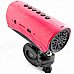 YDDVF Bike Mount 300KP Wide Angle Sports DVR Camcorder w/ TF / FM / Speaker / Flashlight - Deep Pink YDDVF Bike Mount 300KP Wide Angle Sports DVR Camcorder w/ TF / FM / Speaker / Flashlight - Deep Pink