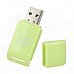 HC-629 Ladder-Shaped Micro SD/TF Card Reader - Green (32GB) HC-629 Ladder-Shaped Micro SD/TF Card Reader - Green (32GB)