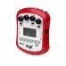 Portable Cherub PG-1 NUX Guitar Effect Pedal Effector - Red + Grey + Black (2 x AA) Portable Cherub PG-1 NUX Guitar Effect Pedal Effector - Red + Grey + Black (2 x AA)