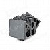 Square Shaped Ferrite Magnets for DIY - Black (25 x 25 x 4mm / 10 PCS)