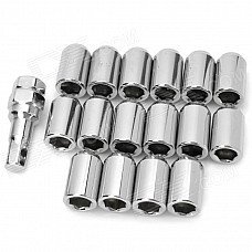 Car Wheel Anti-Theft Nut Screw - Silver (16PCS) Car Wheel Anti-Theft Nut Screw - Silver (16PCS)