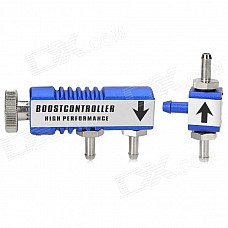 High Performance Aluminum Alloy Car Turbo Boost Controller Kit - Blue High Performance Aluminum Alloy Car Turbo Boost Controller Kit - Blue