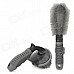 Car Rim Wheel Tire Cleaning Flexible Brush Set - Grey Car Rim Wheel Tire Cleaning Flexible Brush Set - Grey
