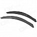 YI-238 Universal Plastic Car Fender Flares Wheel Lips - Black + Silver Grey (2 PCS) YI-238 Universal Plastic Car Fender Flares Wheel Lips - Black + Silver Grey (2 PCS)