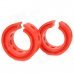C-Type Car Spring Rubber Bumper Retainer - Red (2 PCS) C-Type Car Spring Rubber Bumper Retainer - Red (2 PCS)