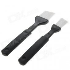 Car Air Conditioner Vent Cleaning Brushes Set - Black (2 PCS) Car Air Conditioner Vent Cleaning Brushes Set - Black (2 PCS)
