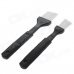 Car Air Conditioner Vent Cleaning Brushes Set - Black (2 PCS) Car Air Conditioner Vent Cleaning Brushes Set - Black (2 PCS)