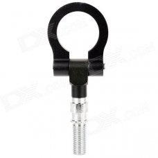 FF081 Aluminum Racing Tow Hook for European Car - Black + Silver FF081 Aluminum Racing Tow Hook for European Car - Black + Silver