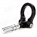 FF081 Aluminum Racing Tow Hook for European Car - Black + Silver FF081 Aluminum Racing Tow Hook for European Car - Black + Silver