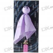 Japan Sunny Doll with Bell Pendants (Purple)
