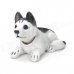 LT3362 Husky Style Car Decoration Display Shaking Dog Toy - White + Black