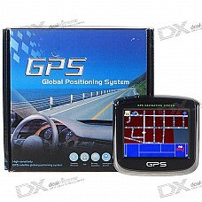 3.5" LCD 372MHz CPU Win CE 5.0 GPS Navigator with 2GB USA Map SD Card