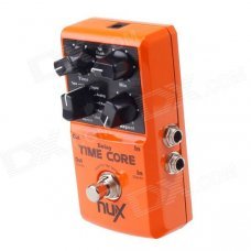 NUX Time Core Delay Guitar Effect Pedal - Orange NUX Time Core Delay Guitar Effect Pedal - Orange