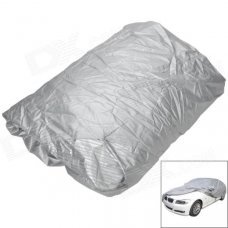 Protective Water Resistant Dust-Proof Anti-Scratching SUV Car Nylon Cover - Silver (Size M) Protective Water Resistant Dust-Proof Anti-Scratching SUV Car Nylon Cover - Silver (Size M)