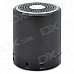 T-2020 Mini Portable Media Player 2-Channel Speaker w/ TF - Black + Silver T-2020 Mini Portable Media Player 2-Channel Speaker w/ TF - Black + Silver