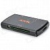 SSK SCRM/059-USB 3.0 High Speed USB 3.0 CF / Micro SD / MS / SD Card Reader - Black (64GB) SSK SCRM/059-USB 3.0 High Speed USB 3.0 CF / Micro SD / MS / SD Card Reader - Black (64GB)
