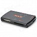 SSK SCRM/059-USB 3.0 High Speed USB 3.0 CF / Micro SD / MS / SD Card Reader - Black (64GB) SSK SCRM/059-USB 3.0 High Speed USB 3.0 CF / Micro SD / MS / SD Card Reader - Black (64GB)
