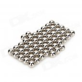 Buckyballs Magnetic Magic Beads - Silver (55 PCS / 9mm)