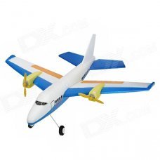 2.4GHZ 2-CH Radio Control R/C Airplane Model - Blue + White + Yellow + Orange 2.4GHZ 2-CH Radio Control R/C Airplane Model - Blue + White + Yellow + Orange