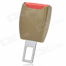 Auto Car Seat Big Seat Belt Buckle - Beige + Red Auto Car Seat Big Seat Belt Buckle - Beige + Red