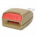 Auto Car Seat Big Seat Belt Buckle - Beige + Red Auto Car Seat Big Seat Belt Buckle - Beige + Red