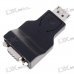 20-Pin DisplayPort Male to VGA Female Adapter (Black) 20-Pin DisplayPort Male to VGA Female Adapter (Black)