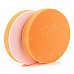 6" Round Car Wash Cleaning Polishing Sponge Pads - Orange (2 PCS)