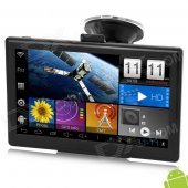 IPUM7053AV 7" LED Android 4.0 Car GPS Navigator w/ AV-IN - Black (8GB Memory + Russian Map)