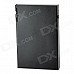 Handy Multifunction Aluminum Alloy Storage Box / Cigarette Case / Card Gaine - Black